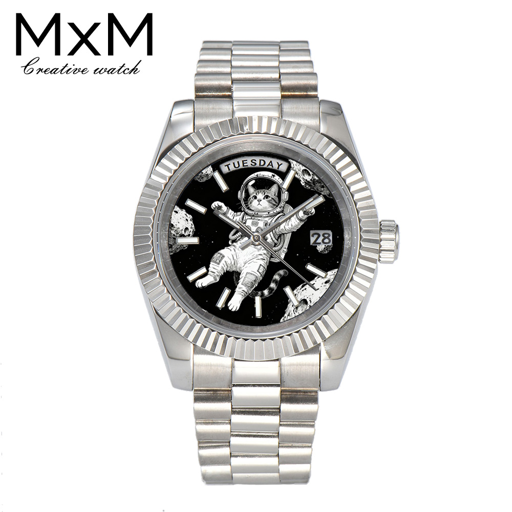 Jewelry Watch - Yaratıcı erkek saati 40mm/36mm Miyota 8285