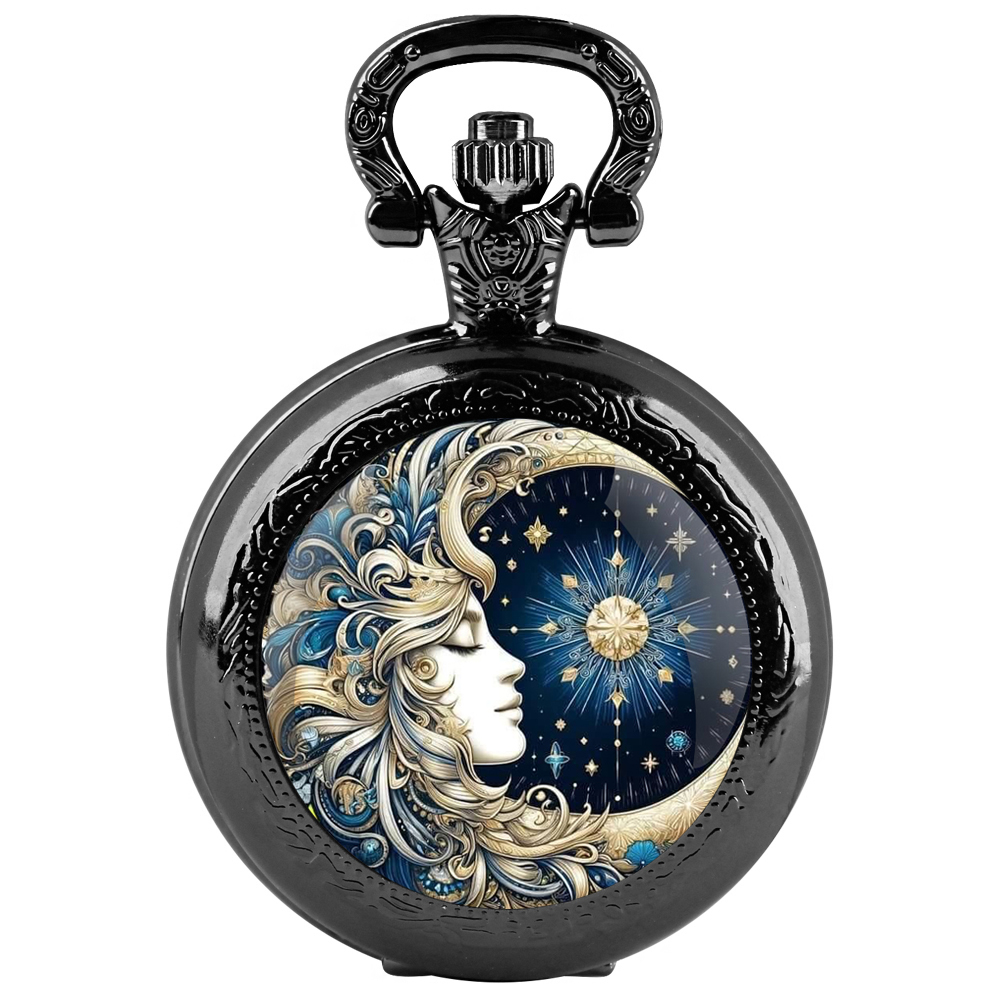 Jewelry Watches For Kids - Güneş ve Ay Tanrıçası Kuvars cep