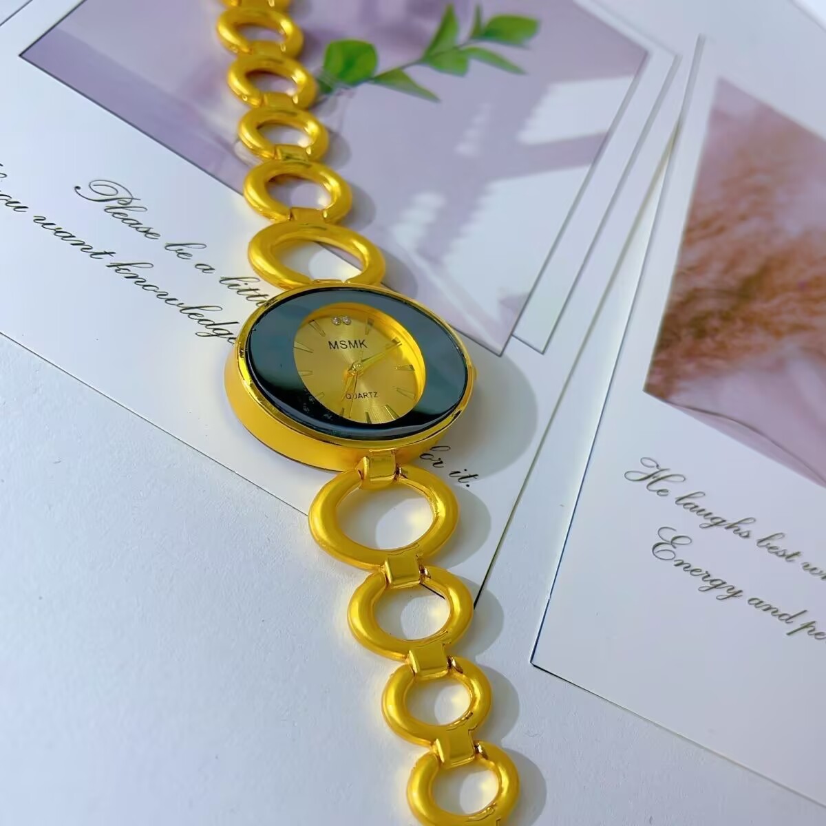 Jewelry Watch - Yeni Amerikan 24K Altın Kaplama Izle