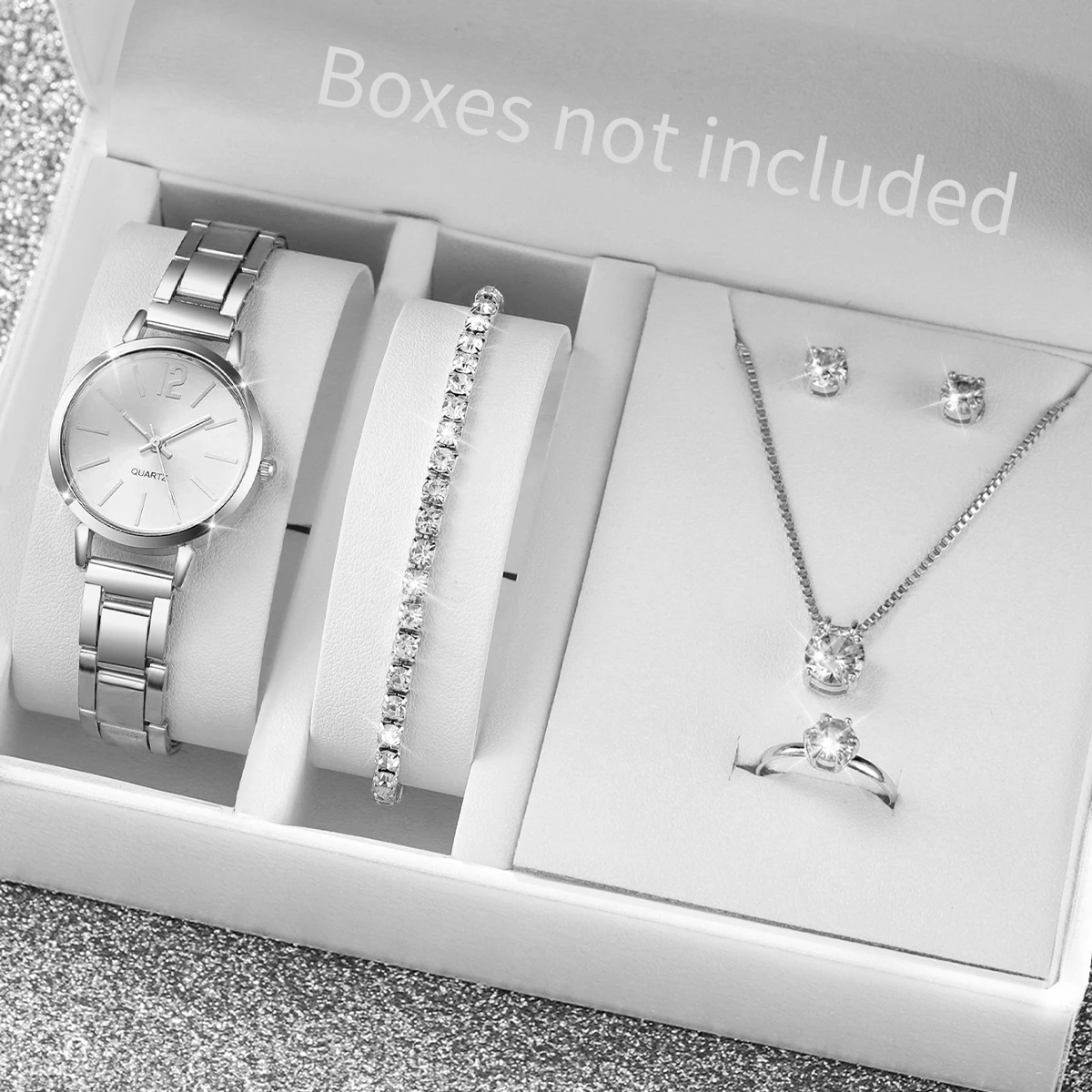 Jewelry Watches For Kids - 5/6 adet moda kadın saatler takı