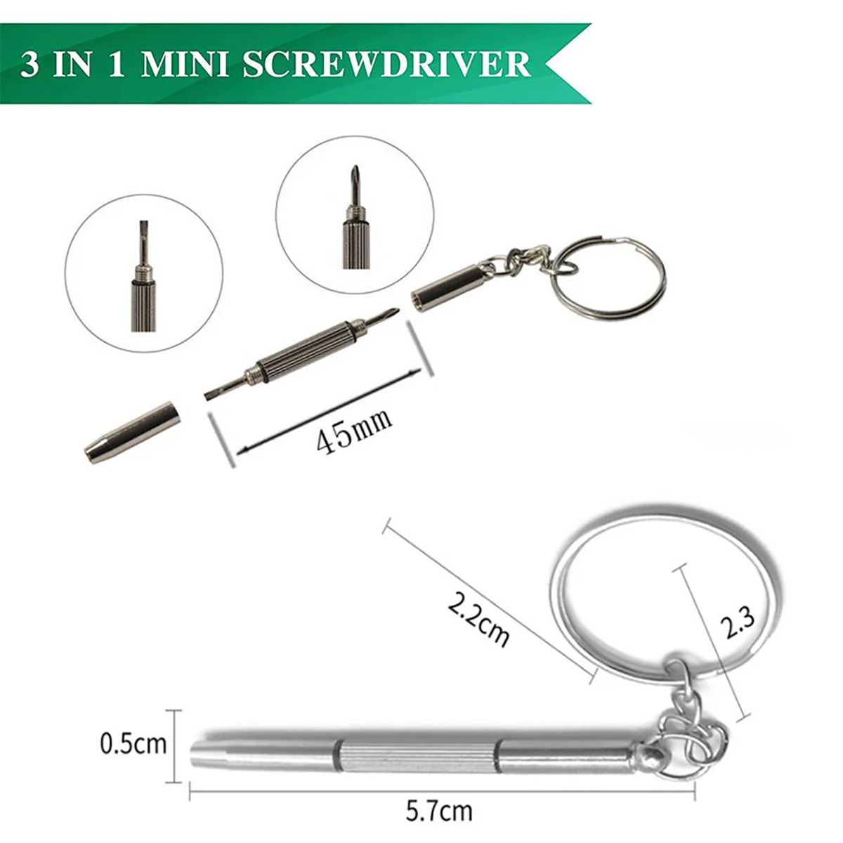 1/2 adet hassas 3 in1 tornavid - Jewelry Watches Repair incelemesi ve fiyatı