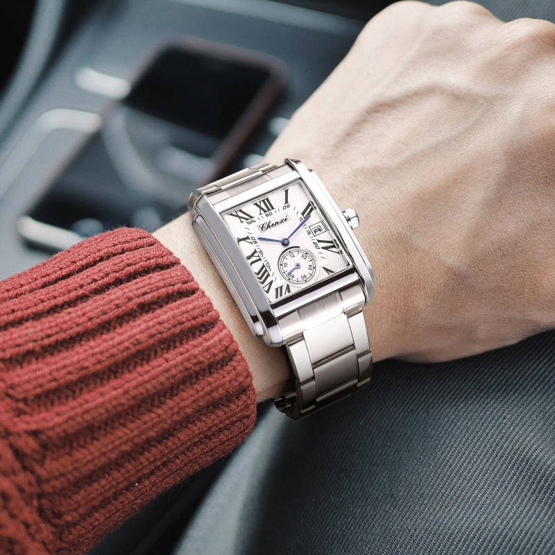 CHENXI 8216 Kuvars Saatler Mod - Cartier Watch Santos incelemesi ve fiyatı