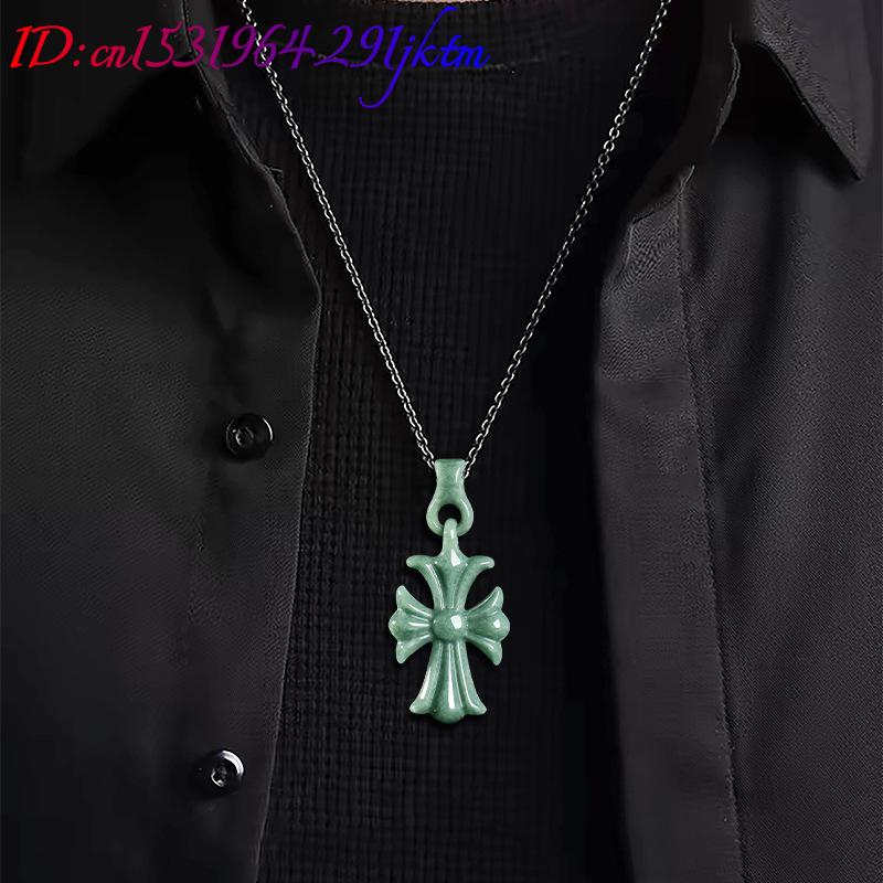 Doğal Birman Yeşim Taşı Haç Ko - Jewelry & Watches Vitopoulos Reviews incelemesi ve fiyatı