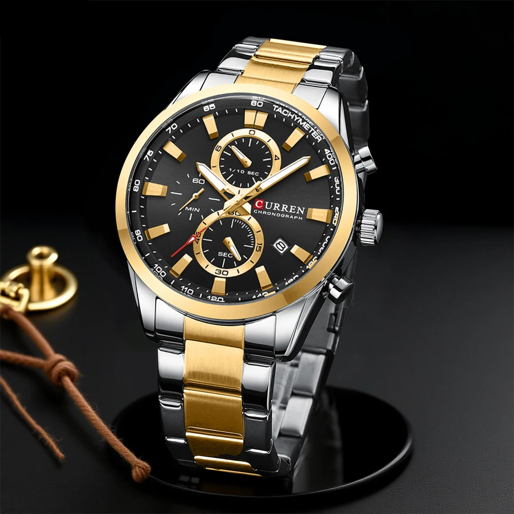 CURREN Casual Kuvars Chrono Sp - Jewelry Watch incelemesi ve fiyatı