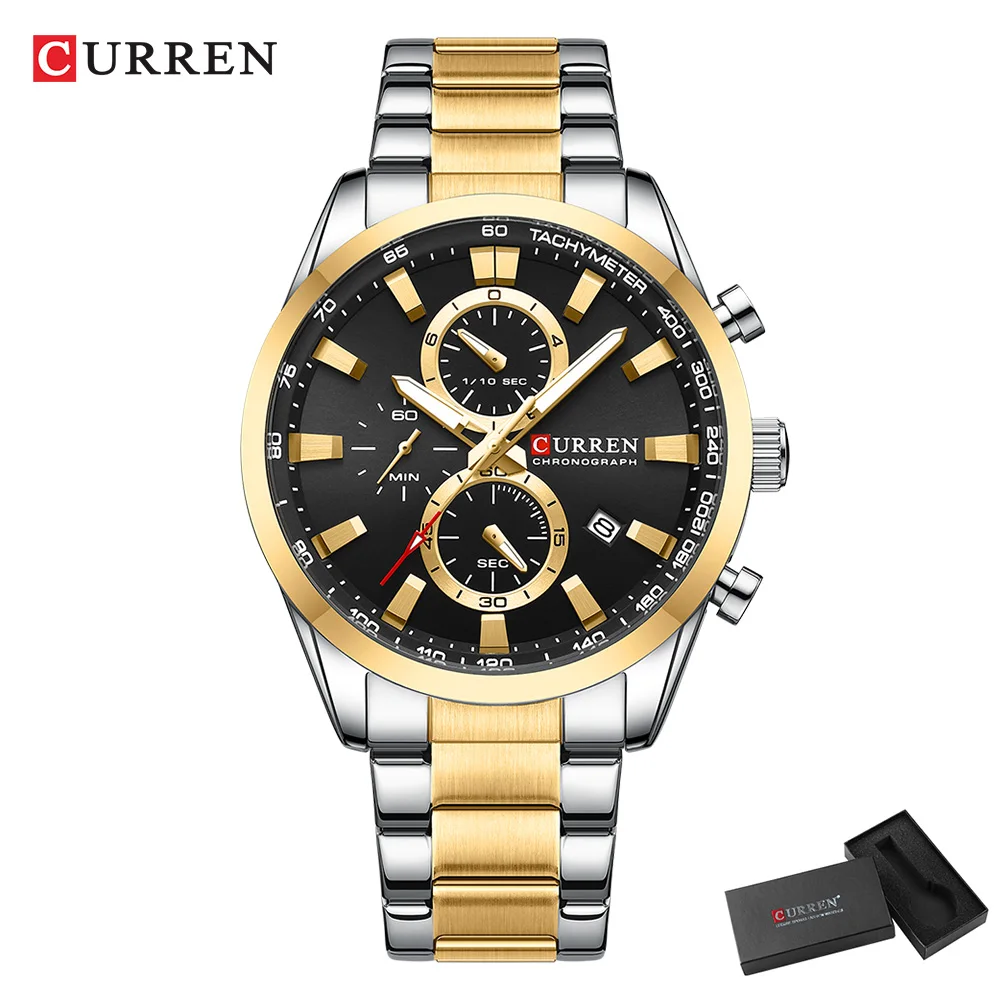 CURREN Casual Kuvars Chrono Sp - Jewelry Watch incelemesi ve fiyatı