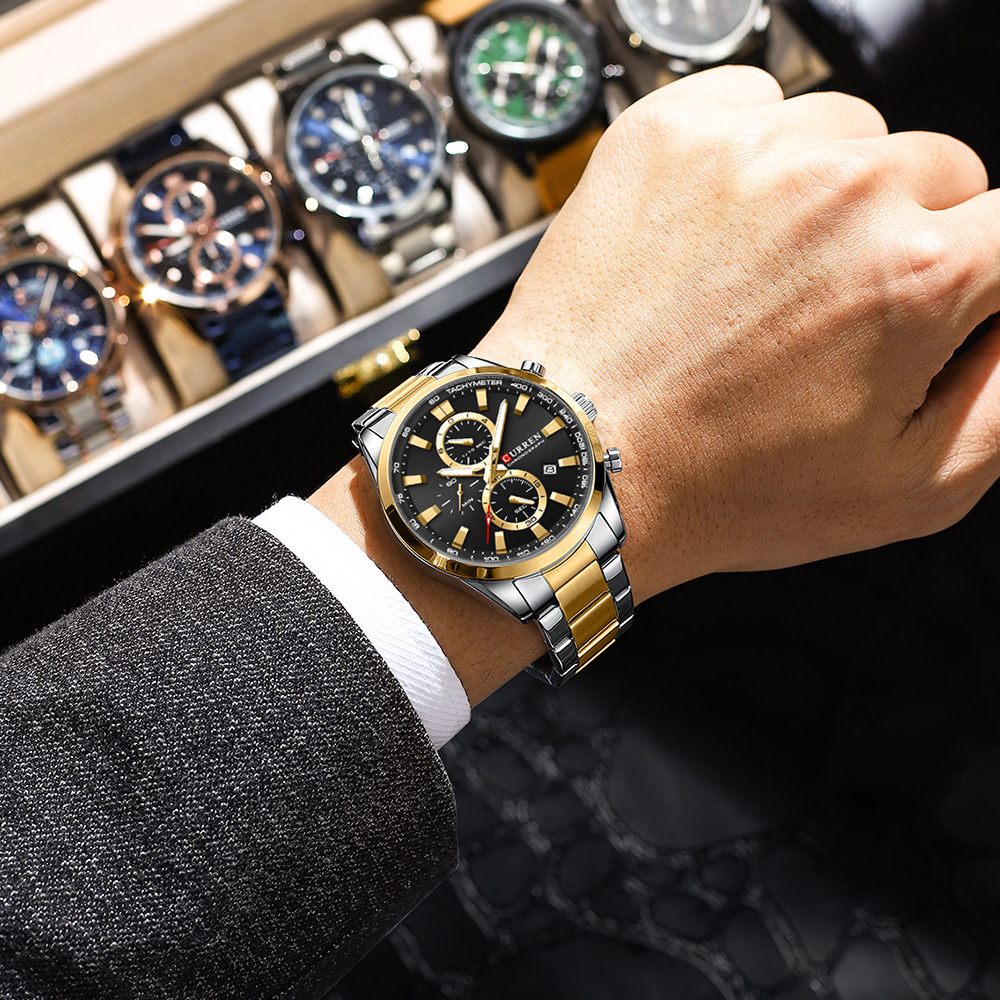 CURREN Casual Kuvars Chrono Sp - Jewelry Watch incelemesi ve fiyatı