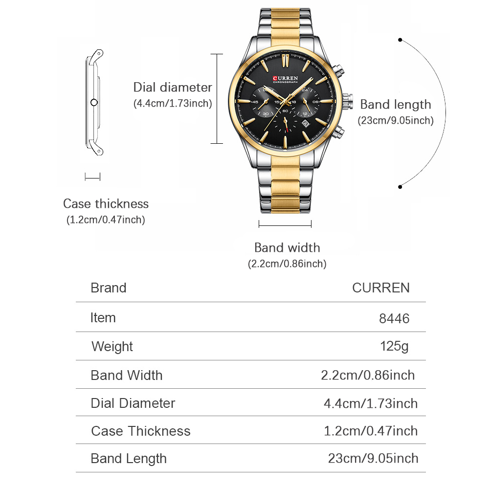 CURREN Casual Kuvars Chrono Sp - Jewelry Watch incelemesi ve fiyatı
