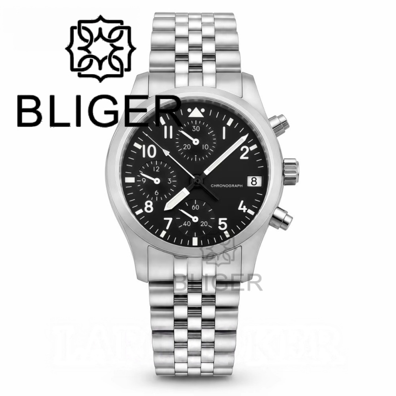 BLIGER Tam Siyah Fırçalanmış 3 - Jewelry Watch incelemesi ve fiyatı