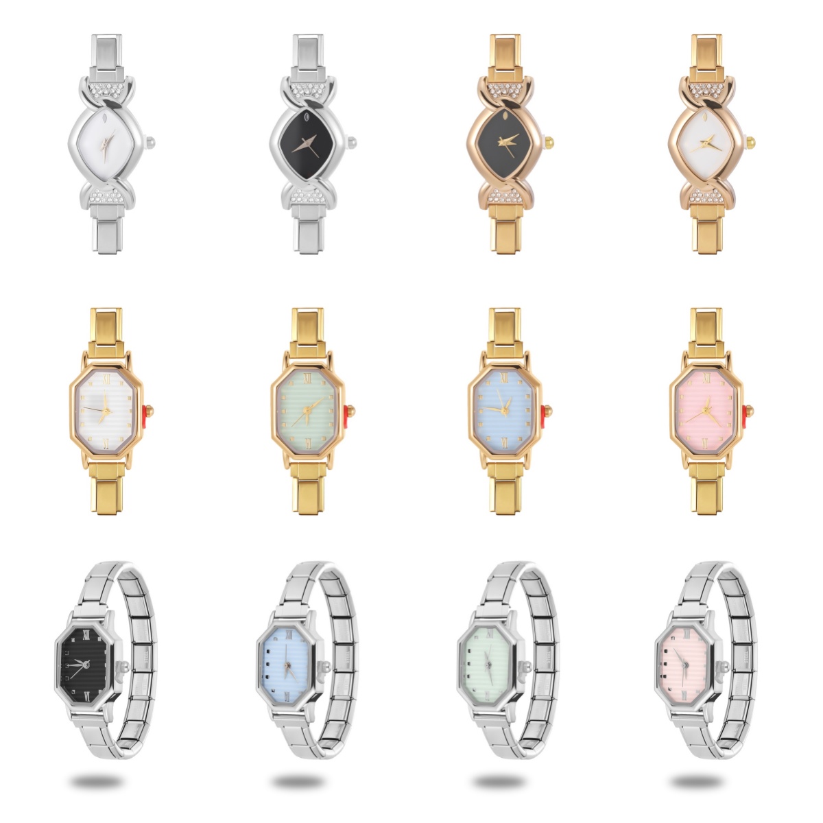 Y2K Renkli Çizgili Saat Başlığ - Jewelry Making Watches incelemesi ve fiyatı